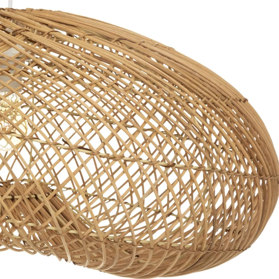 SUSPENSION ROTIN JENY NATUREL D.68CM