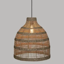 SUSPENSION ROTIN SEA VIEW NATUREL D.45CM