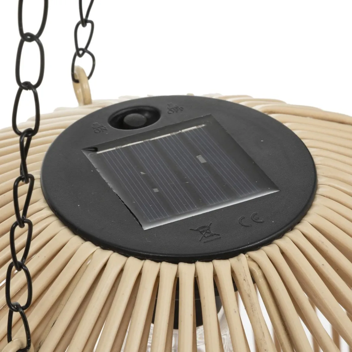 SUSPENSION SOLAIRE JILY NATUREL D.28CM