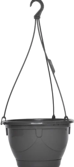 SUSPENSION SOUCOUPE ET CROCHET GRIS 6L