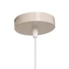 SUSPENSION TISSU RONA BEIGE D.37CM