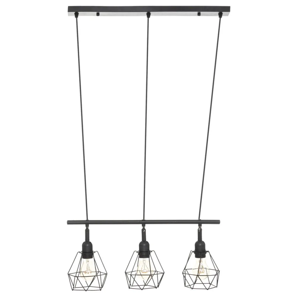 SUSPENSION X3 METAL FLAVE NOIR L.95CM