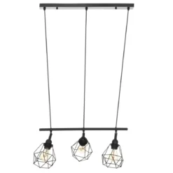 SUSPENSION X3 METAL FLAVE NOIR L.95CM
