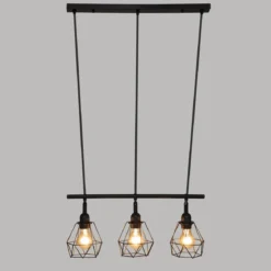 SUSPENSION X3 METAL FLAVE NOIR L.95CM