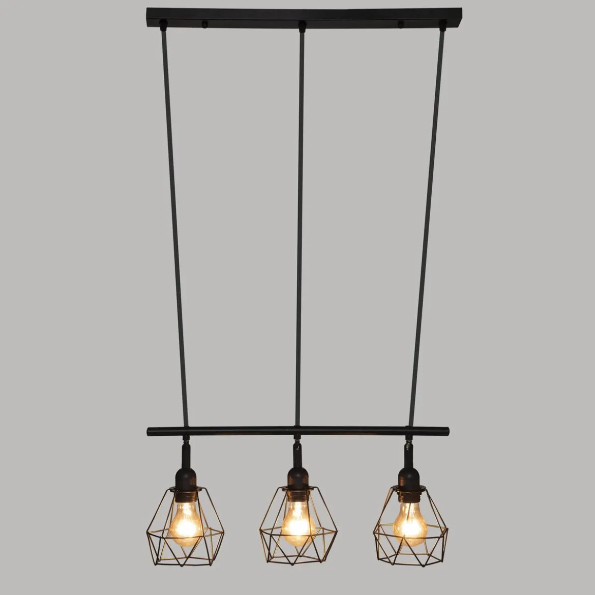 SUSPENSION X3 METAL FLAVE NOIR L.95CM