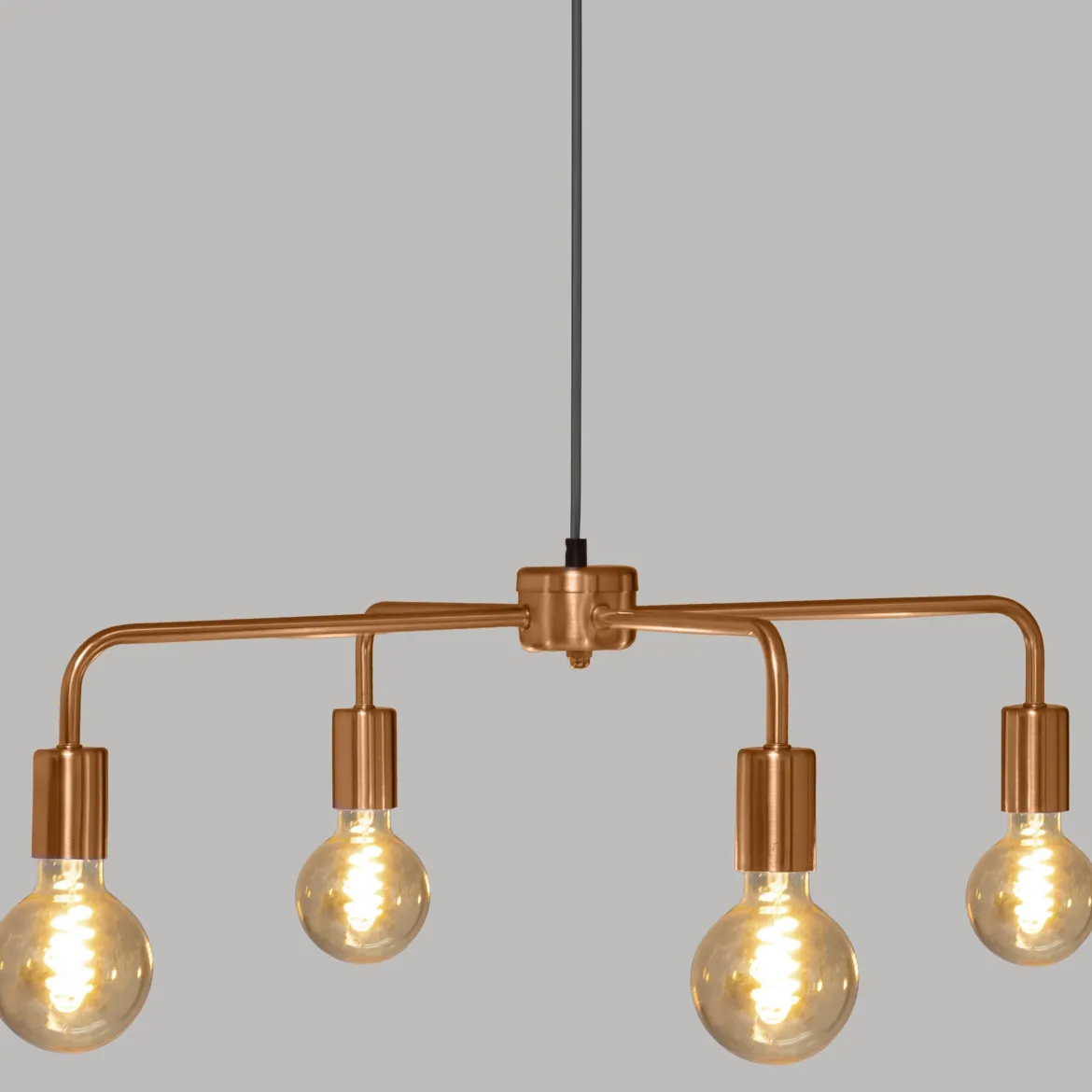 SUSPENSION X4 METAL KELI CUIVRE D.69CM