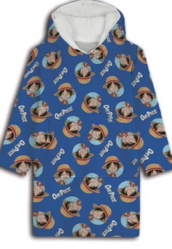 SWEAT PLAID BLEU ONE PIECE 7 A 14 ANS