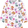 SWEAT PLAID ROSE PAT PARTROUILLE 3 A 6 ANS