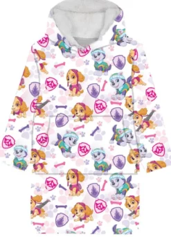 SWEAT PLAID ROSE PAT PARTROUILLE 3 A 6 ANS
