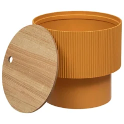 TABLE A CAFE ENOLA OCRE D.38.5CM
