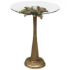 TABLE A CAFE WILD PALM DORE D.40CM