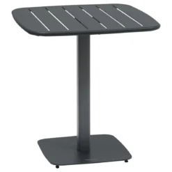 TABLE ALEGORIA CARRE 2 PLACES GRAPHITE