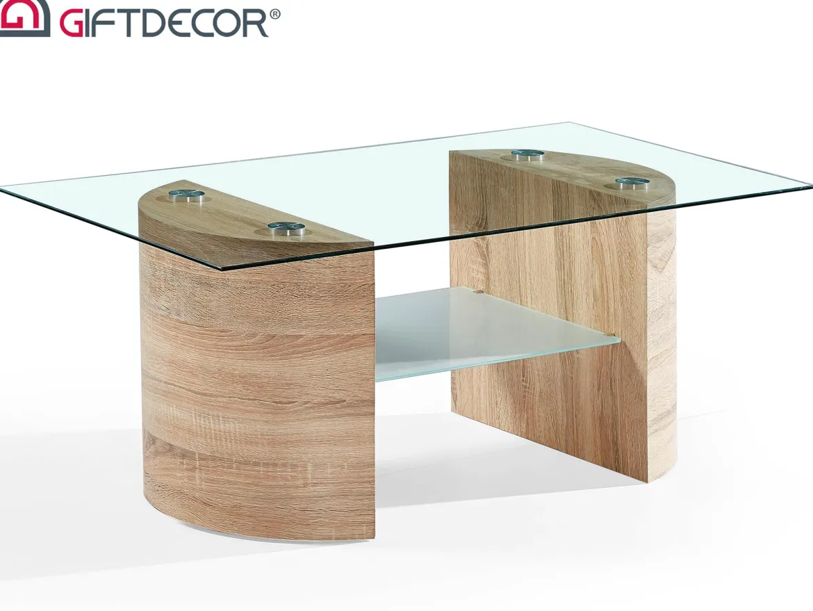TABLE A MANGER VERRE DOUBLE 120X60