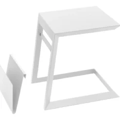 TABLE APPOINT ALLURE BLANC
