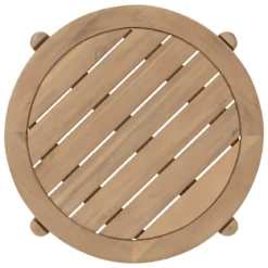TABLE APPOINT DEONA D.50CM ACACIA