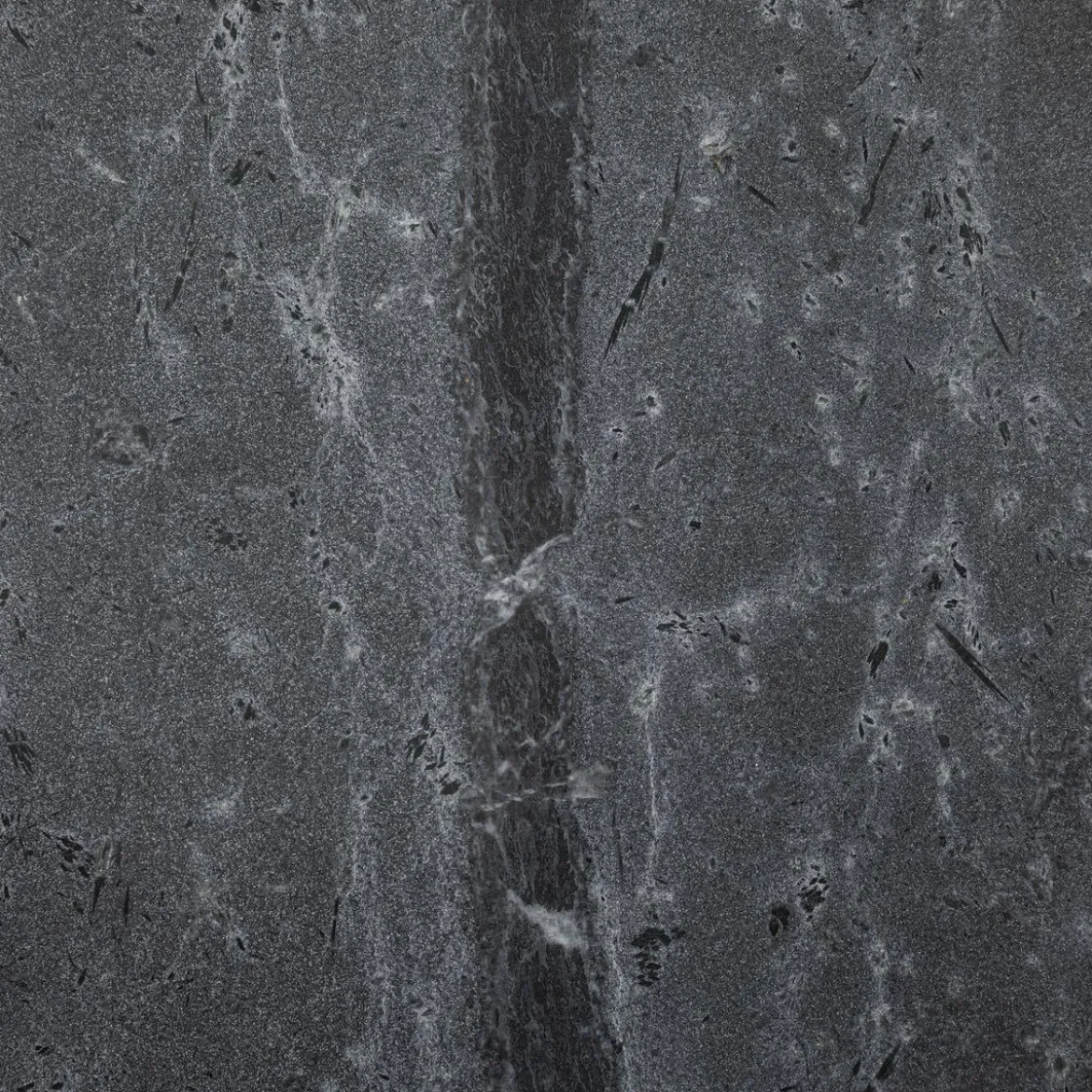 TABLE APPOINT MARBRE ILIAN GRIS D.35.5X61CM