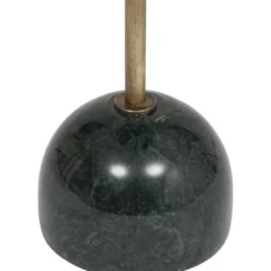 TABLE APPOINT MARBRE NEMA CEDRE D.35.5X58CM