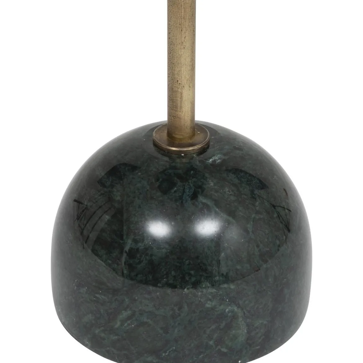 TABLE APPOINT MARBRE NEMA CEDRE D.35.5X58CM