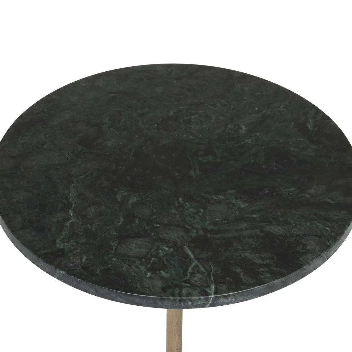 TABLE APPOINT MARBRE NEMA CEDRE D.35.5X58CM