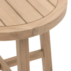 TABLE APPOINT PAPOUASIE D.55CM ACACIA