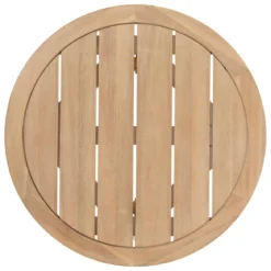 TABLE APPOINT PAPOUASIE D.55CM ACACIA