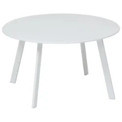 TABLE APPOINT SAONA D.70CM BLANC
