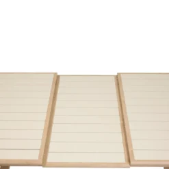 TABLE AXIOME EXTENSIBLE ALUMINIUM ARGILE HONEY 10 PLACES