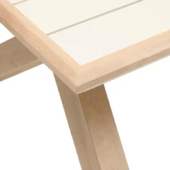 TABLE AXIOME FIXE ARGILE HONEY 8 PLACES