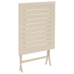 TABLE AZUA PLIANTE ALUMINIUM ARGILE 2 PLACES