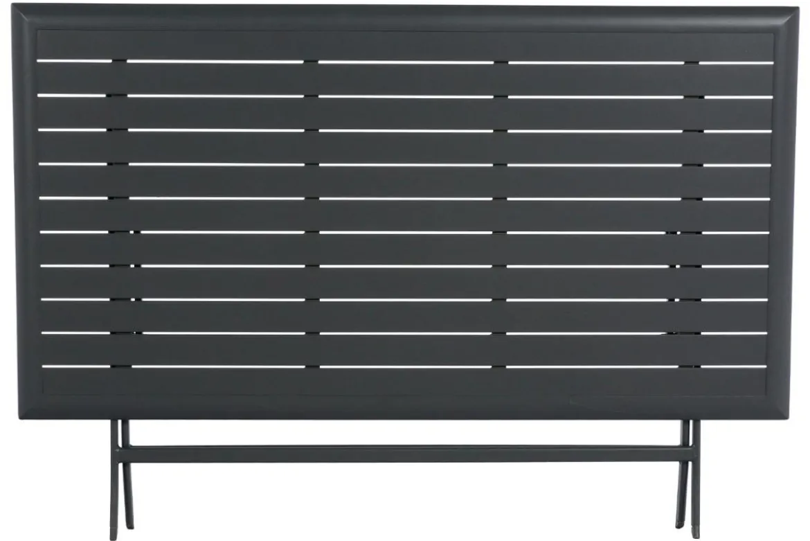 TABLE AZUA PLIANTE ALUMINIUM GRAPHITE 6 PLACES