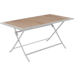TABLE AZUA PLIANTE HOUBLON 6 PLACES
