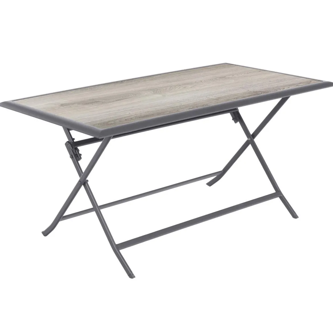 TABLE AZUA PLIANTE SMOKE 6 PLACES