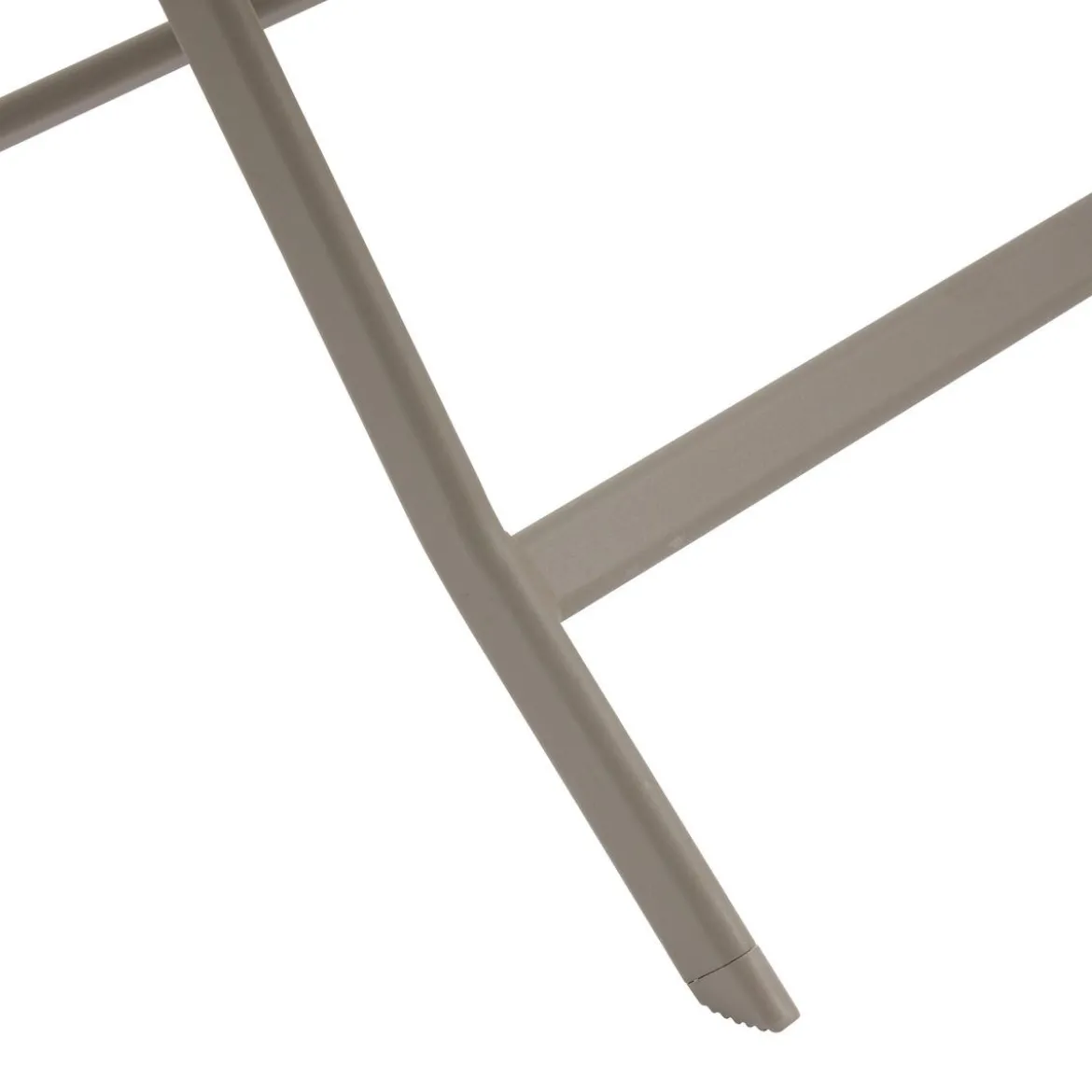 TABLE AZUA PLIANTE VERRE IMPRIME 4 PLACES TRUFFE CAFE
