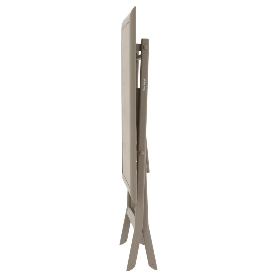TABLE AZUA PLIANTE VERRE IMPRIME 4 PLACES TRUFFE CAFE