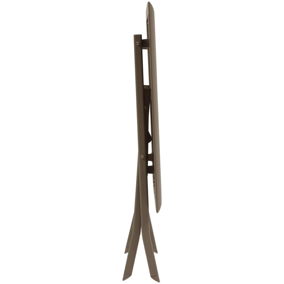 TABLE AZUA PLIANTE VERRE IMPRIME 2 PLACES TRUFFE CAFE
