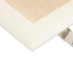 TABLE AZUA PLIANTE VERRE IMPRIME 2 PLACES EPEAUTRE ARGILE