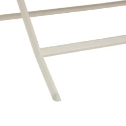TABLE AZUA PLIANTE VERRE IMPRIME 6 PLACES EPEAUTRE ARGILE