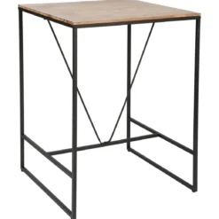TABLE BAR EDENA D.80X80CM