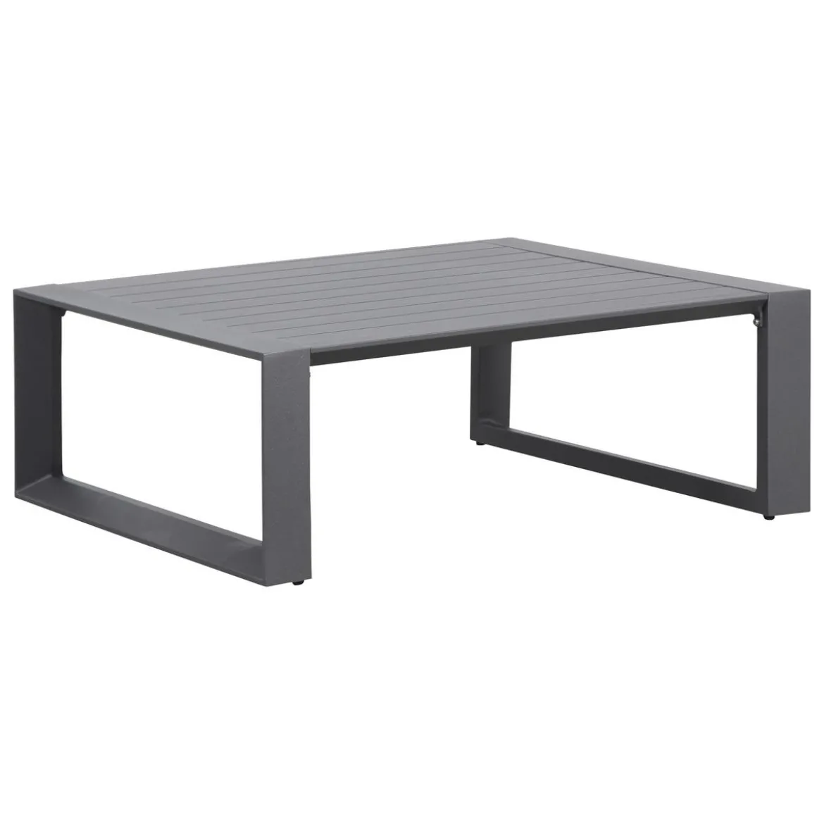 TABLE BASSE ALLURE CARRE GRAPHITE
