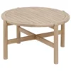 TABLE BASSE DEONA D.80CM ACACIA