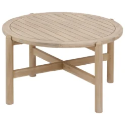 TABLE BASSE DEONA D.80CM ACACIA