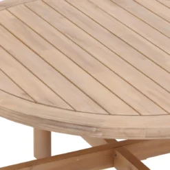 TABLE BASSE DEONA D.80CM ACACIA