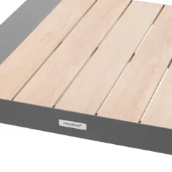 TABLE BASSE EVASION 65X65CM GRAHITE HONEY