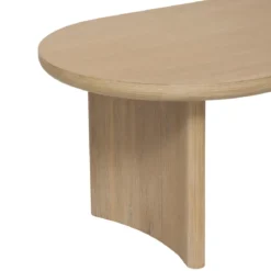 TABLE BASSE LOUSADA BOIS NATUREL D.110X60CM