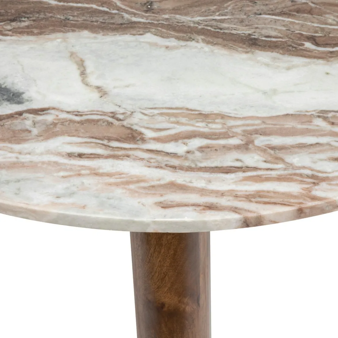 TABLE BASSE MARBRE COPPA BEIGE