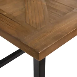 TABLE BASSE MARQUETE CORTE D.130X75X38CM
