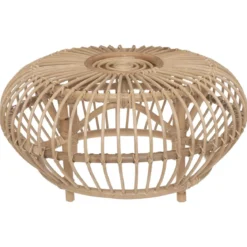TABLE BASSE ROTIN NETA NATUREL