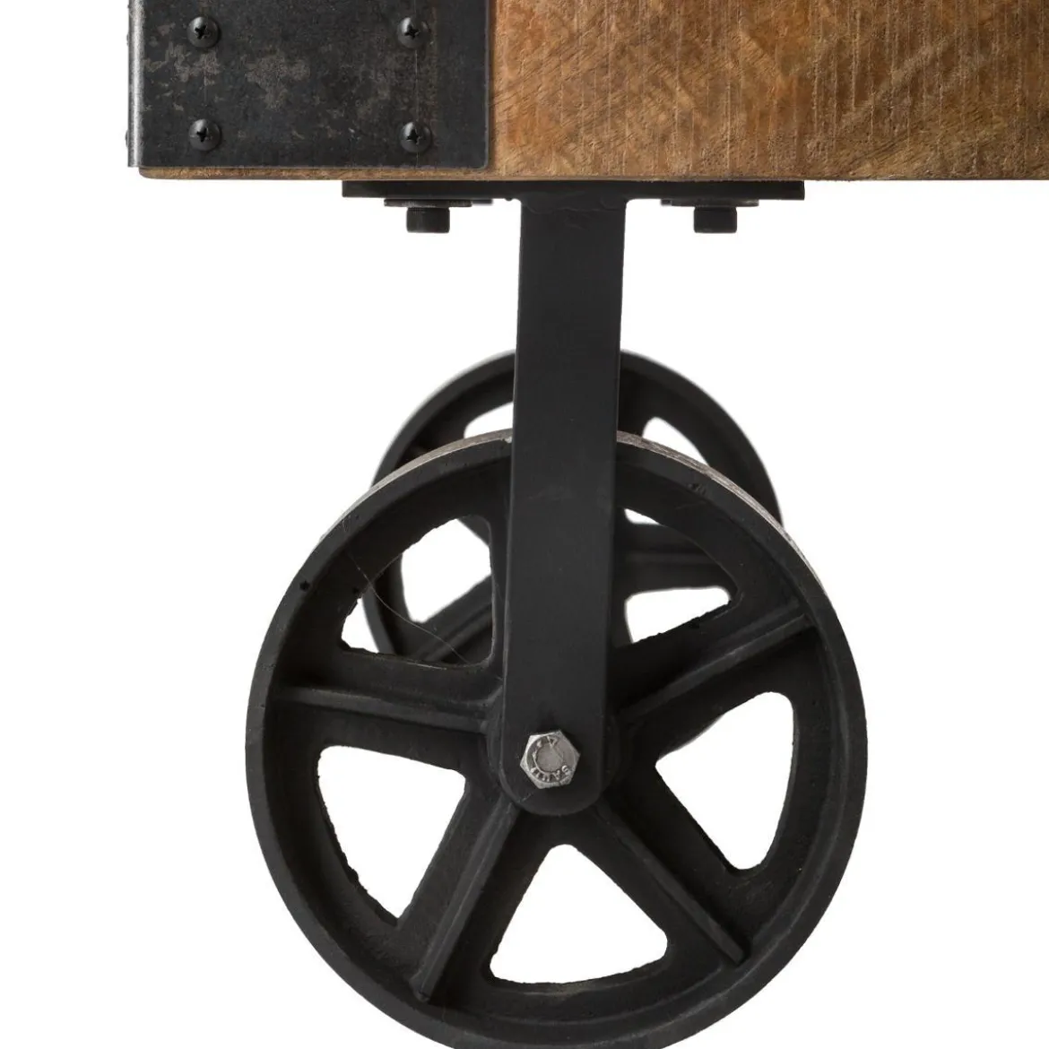 TABLE BASSE SILAS D.117X70X34CM