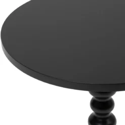 TABLE CAFE ALIX NOIR D.38CM