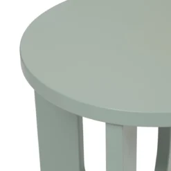 TABLE CAFE BLOOM VERT DE GRIS D.40CM